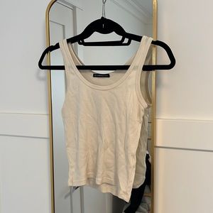 Brandy Melville Cream tank top